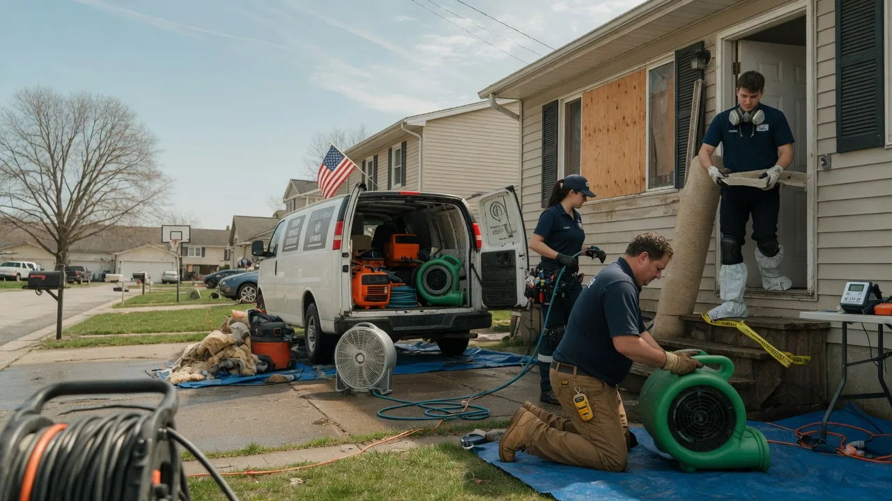 Water Damage Restoration in Brooker, FL near me